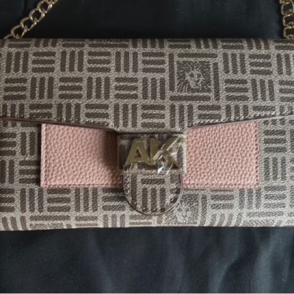 Anne Klein wallet with chain